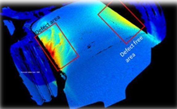 Non-destructive testing results